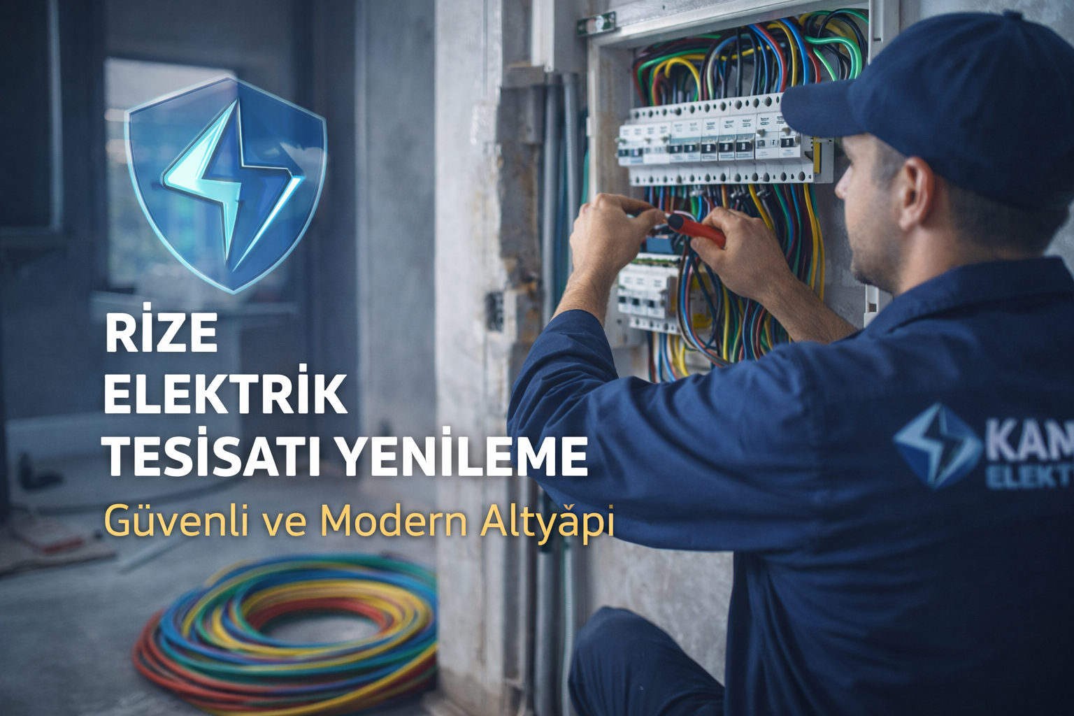 Rize Elektrik Tesisatı Yenileme: Güvenli ve Modern Altyapı